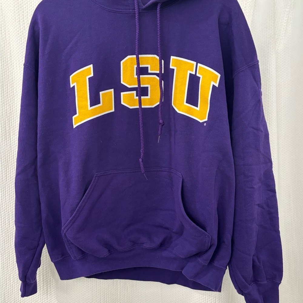 LSU Unisex purple hoodie